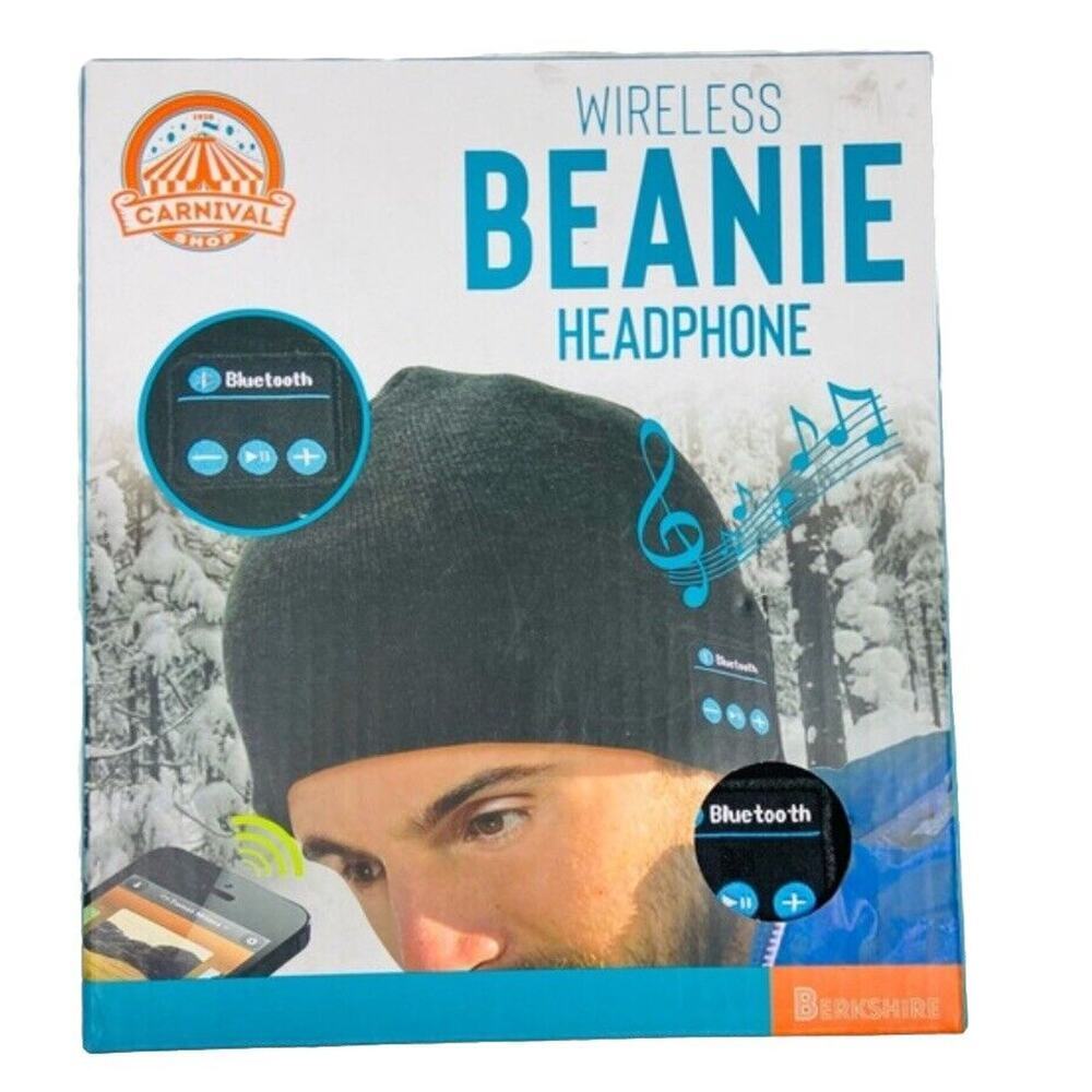 Berkshire Wireless Bluetooth Headset Beanie Hat Music Headphone Earphone Cap